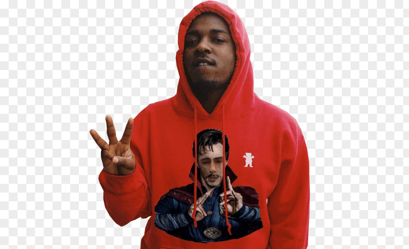 Kendrick Lamar Telegram Sticker Hoodie Set PNG