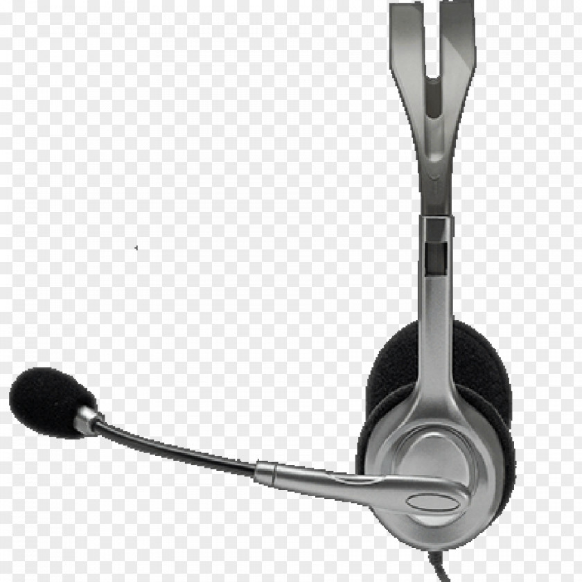 Microphone Noise-canceling Headset Logitech H110 PNG