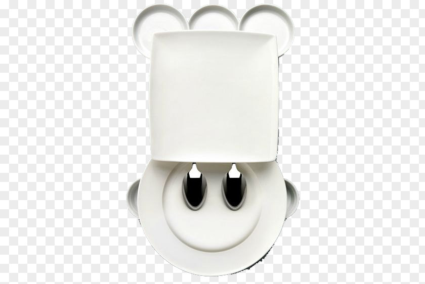 White Plate Design PNG