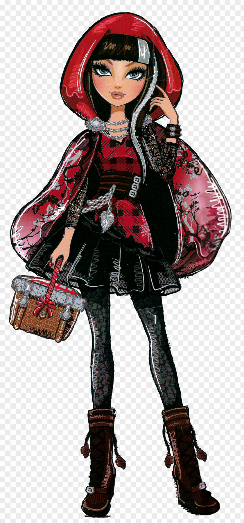 Doll Cerise Hood Big Bad Wolf Little Red Riding Character PNG