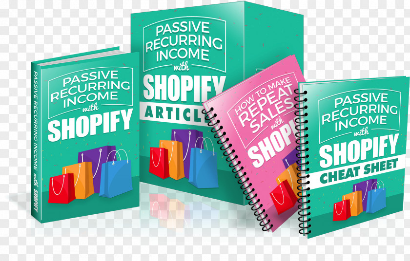 Passive Income Recurring With Shopify Brand PNG