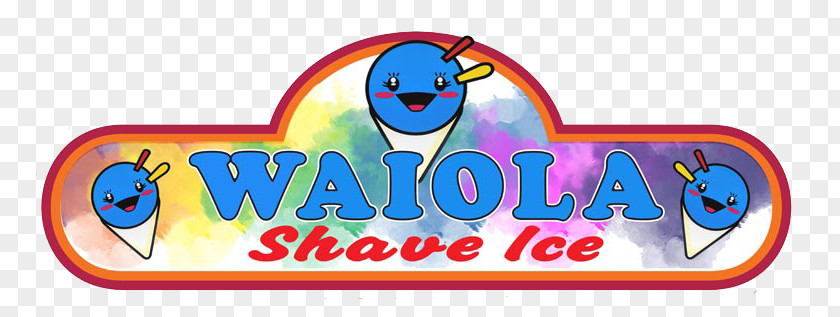 Shaved Ice Logo Brand Recreation Font PNG