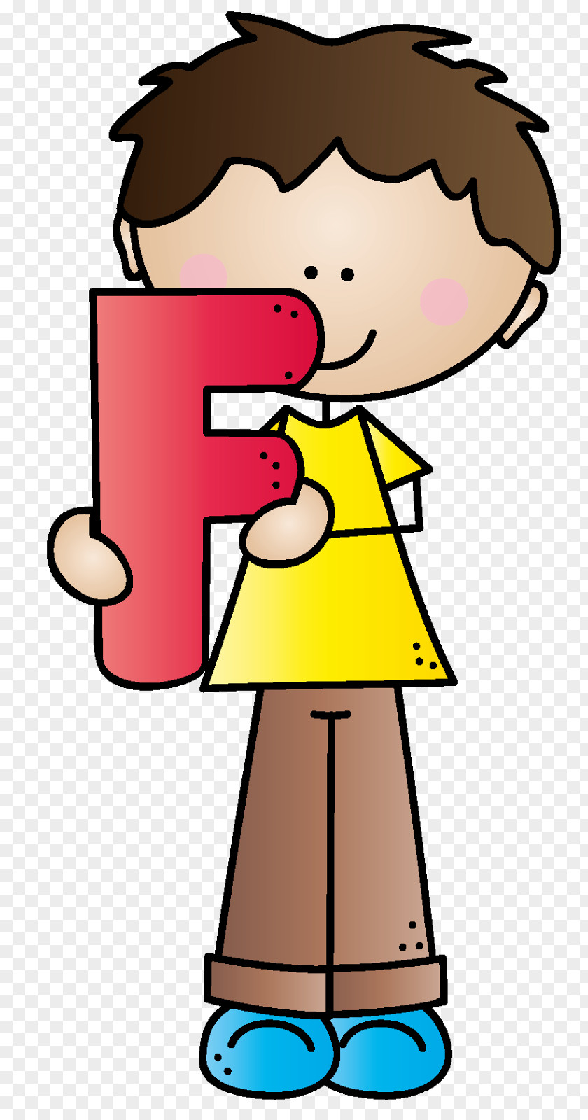 CRAYONS Letter Alphabet Drawing F PNG