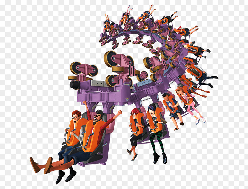 Planet Coaster Purple Product PNG