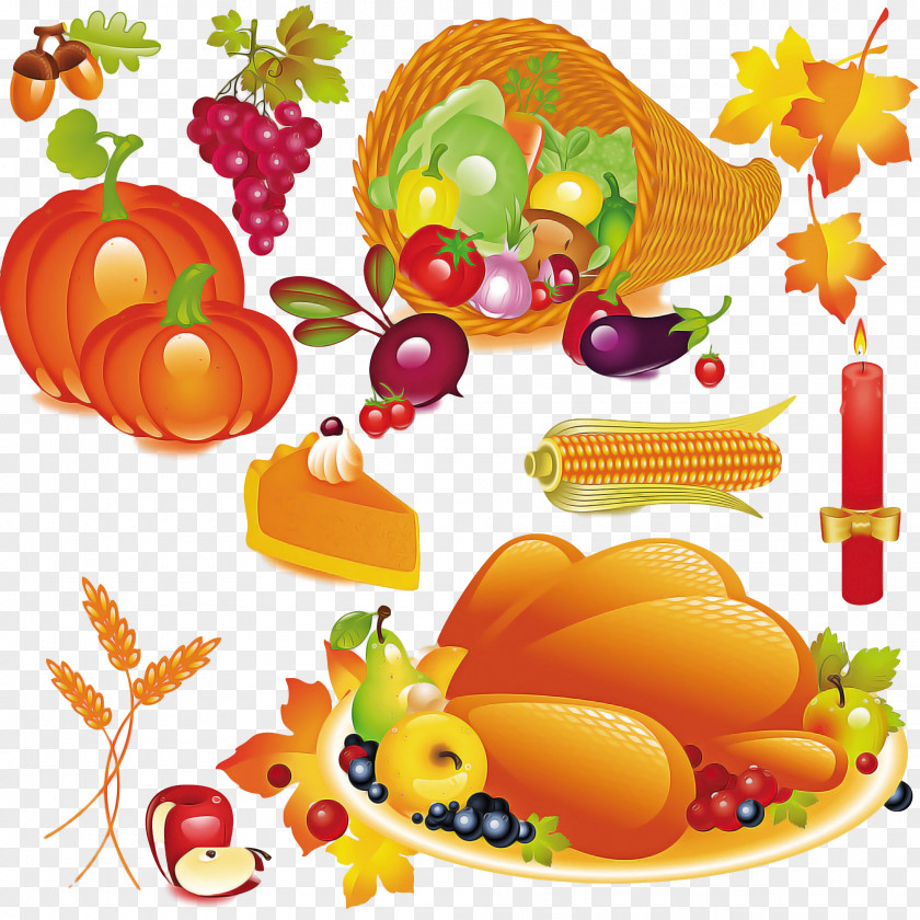 Thanksgiving Autumn Harvest PNG
