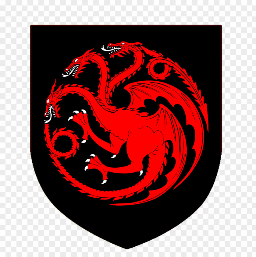 Game Of Thrones Logo Svg Eddard Stark House Targaryen Martell Poster PNG