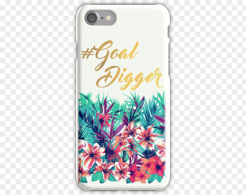 Goal Digger Flower Floral Design Tropics Pattern Image PNG