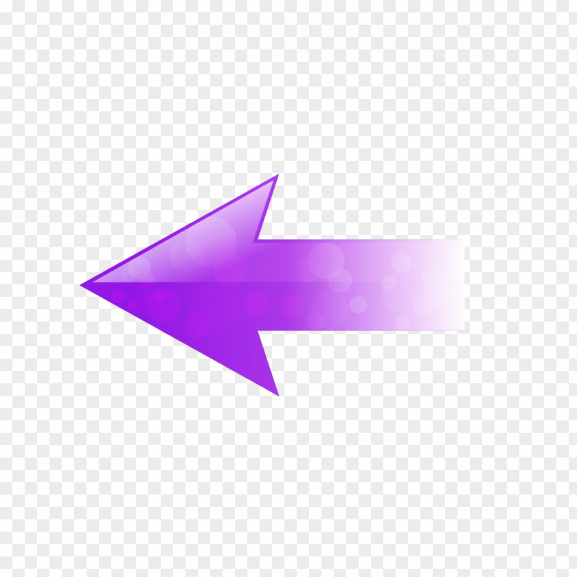 Purple Left Arrow Triangle Point Pattern PNG