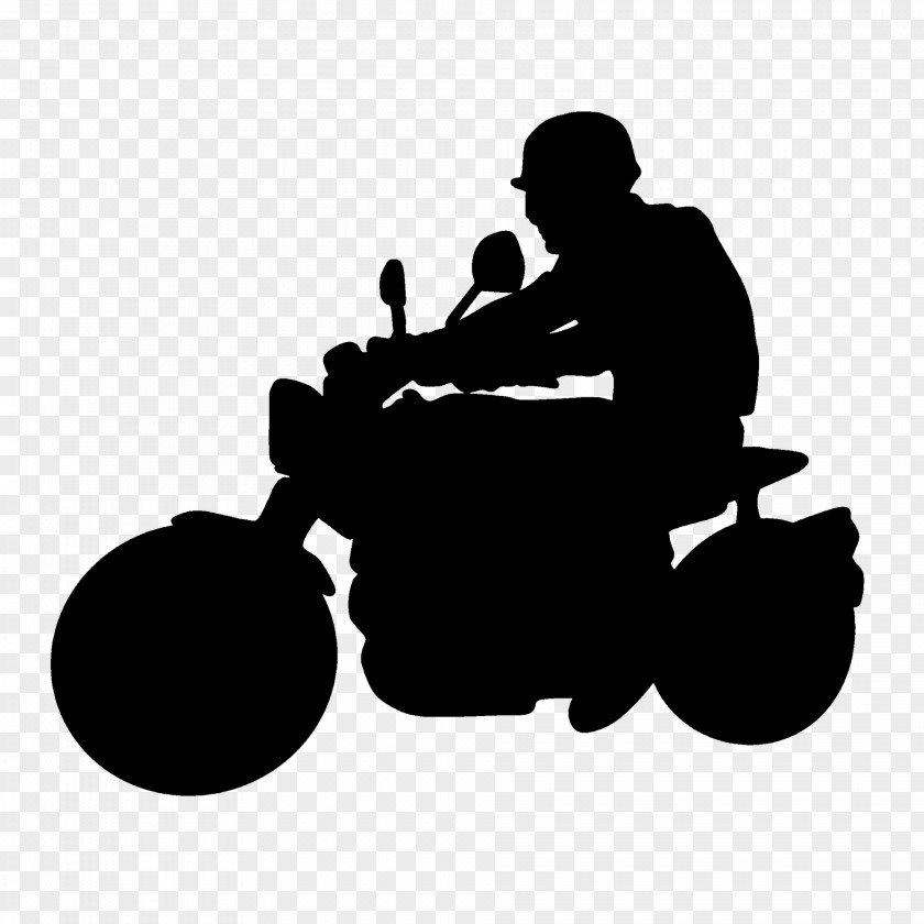 Silhouette Motorcycle Drawing Clip Art PNG
