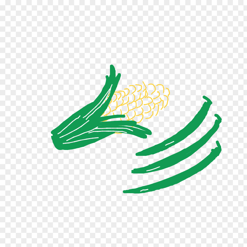 Sweet Corn Vegetable Logo PNG