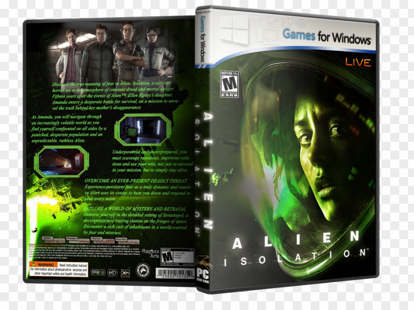 Technology Alien: Isolation Xbox 360 PlayStation 3 One PNG