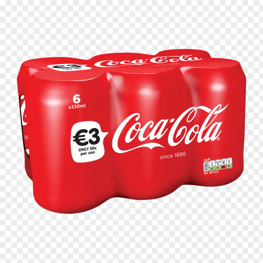 Cans Coca-Cola Diet Coke Fizzy Drinks Fanta PNG