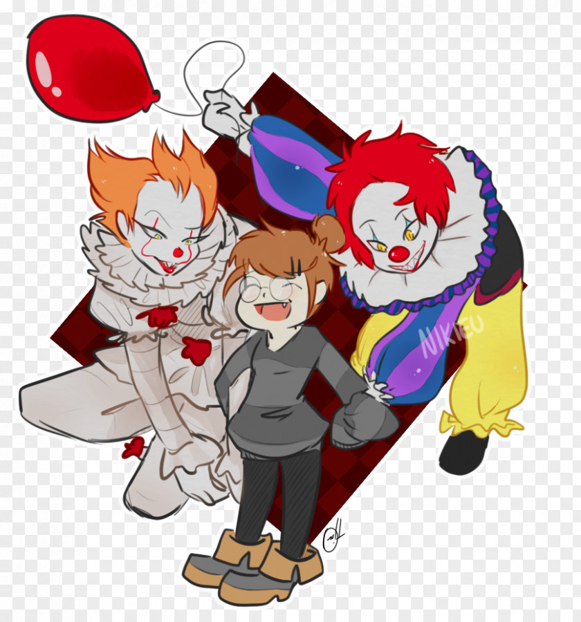 Pennywise Drawing It Clown Chucky Beverly Marsh DeviantArt PNG