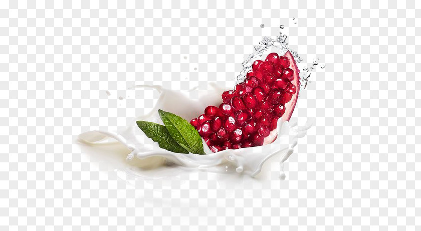 Red Pomegranate Particles Food Photography Breakfast PNG