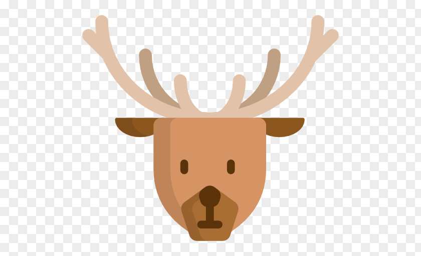 Reindeer Antler Snout Clip Art PNG