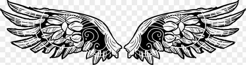 Vector Tattoo Totem Wings Body Art Angel Piercing Demon PNG