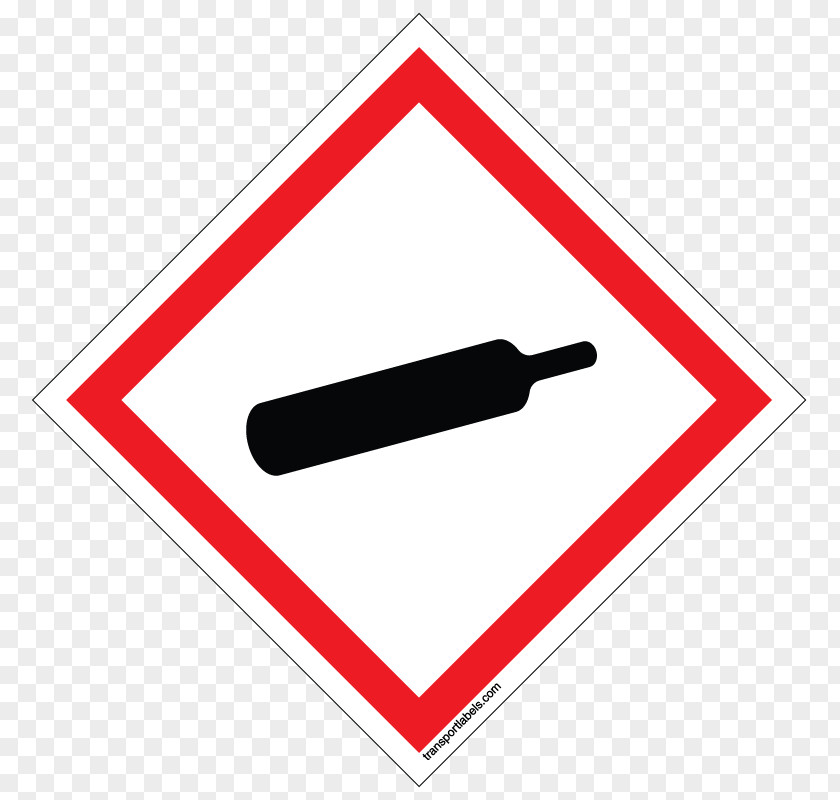 Classification Icon GHS Hazard Pictograms Globally Harmonized System Of And Labelling Chemicals Gas Cylinder PNG
