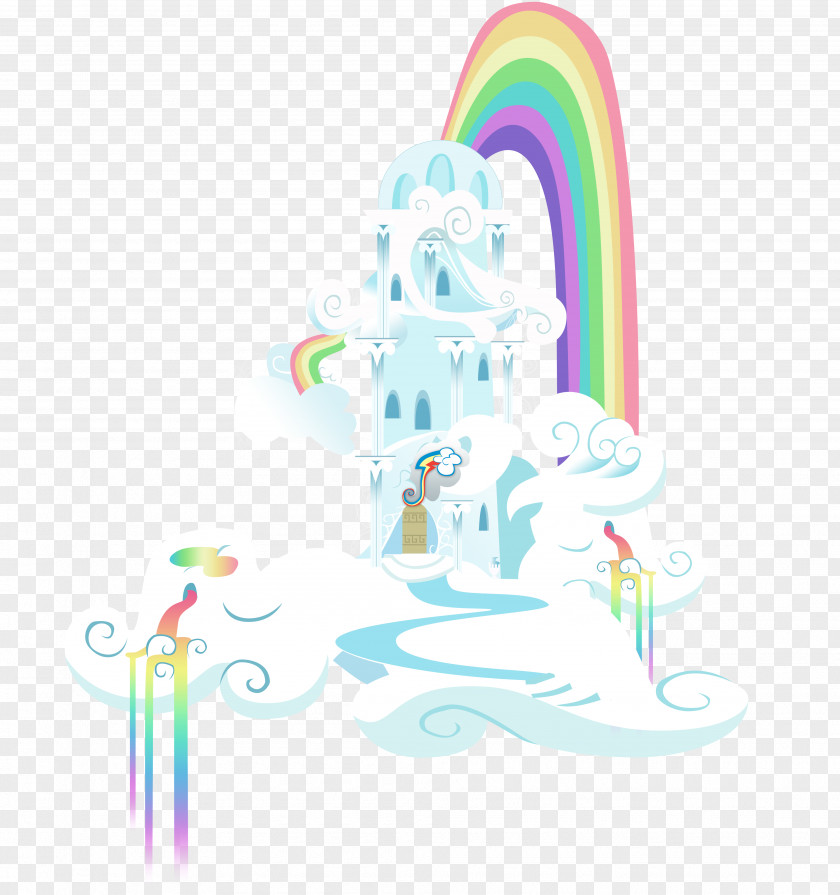 Cloud House Clip Art Rainbow Dash Image Illustration PNG