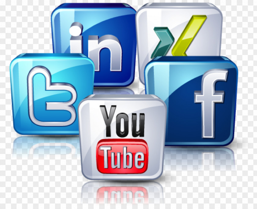 Connect Facebook YouTube Social Media LinkedIn Like Button PNG