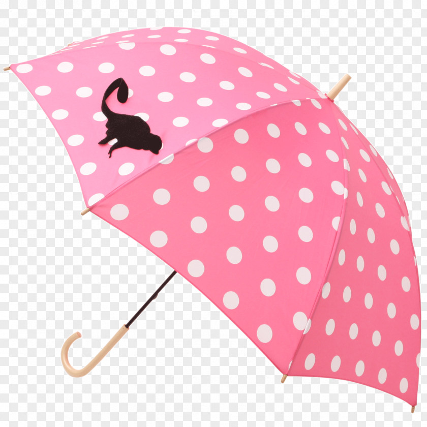 Dot Pink Umbrella Nylon Fashion Light Polka PNG