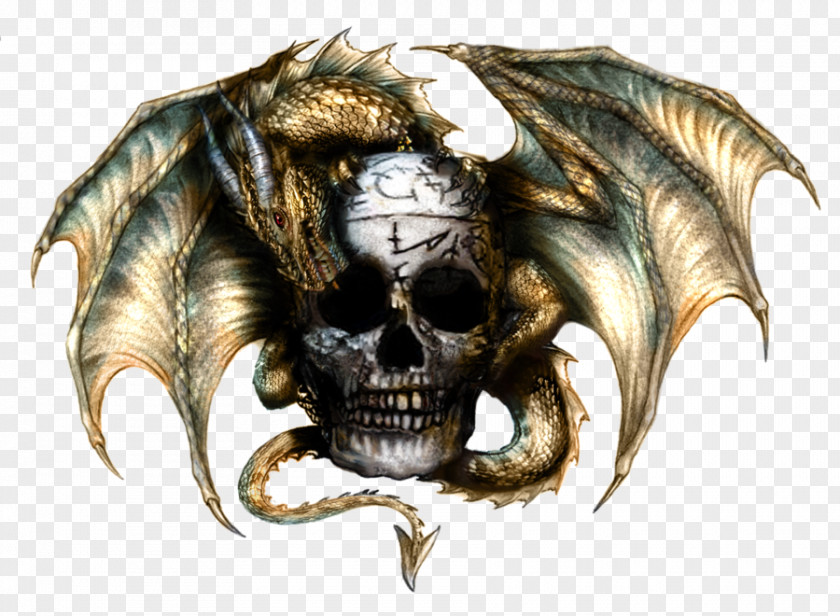 Dragon Skull PNG