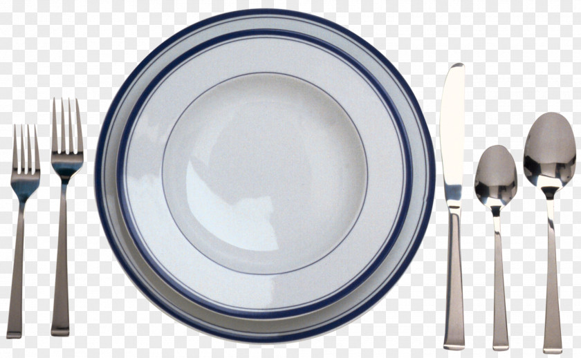 Fork Spoon Plate PNG