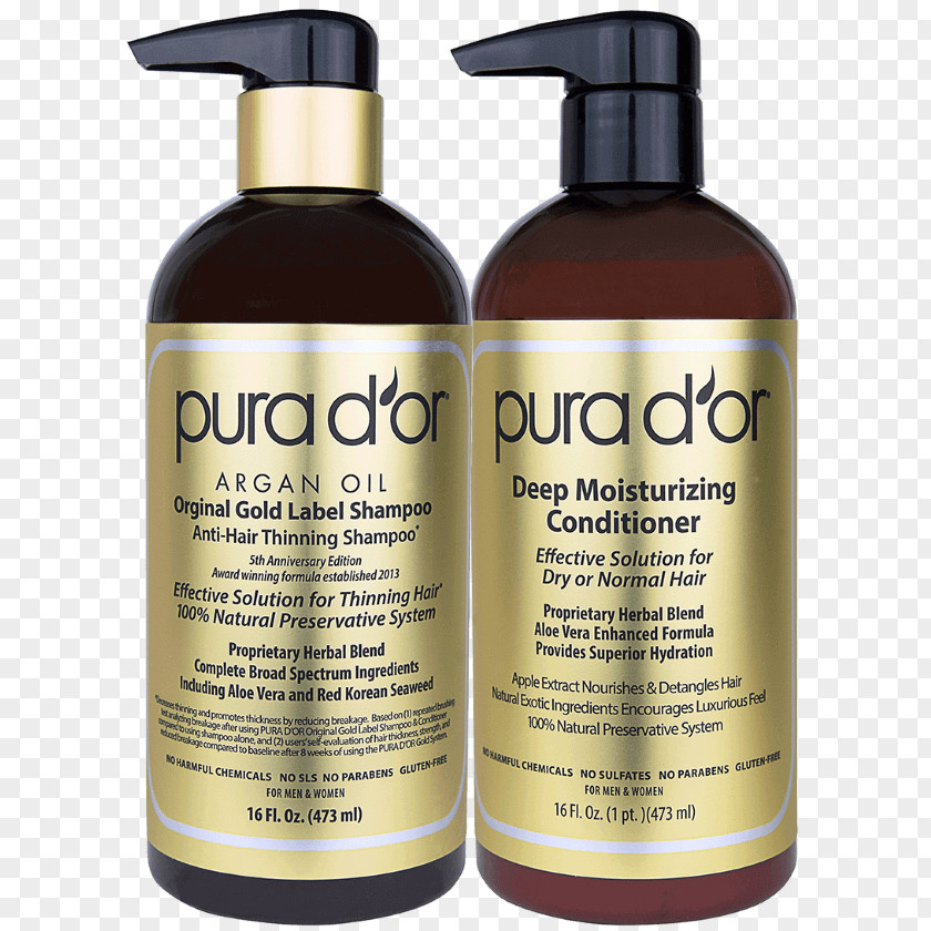 Hair Loss PURA D’OR Gold Anti-Hair Shampoo D'OR Prevention Therapy Care PNG
