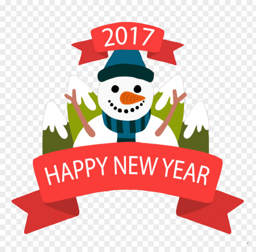 Snowman 2017 Royalty-free Stock Illustration PNG