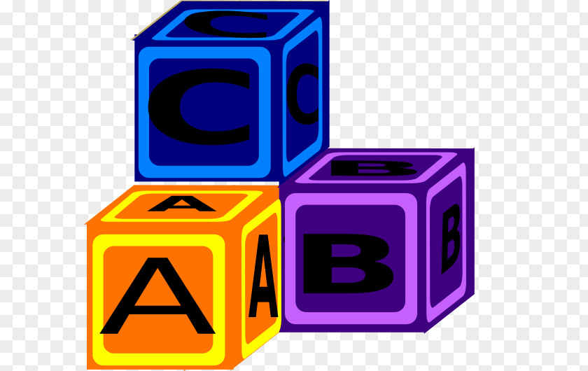 Abc Blocks Clipart Toy Block Free Content Letter Clip Art PNG