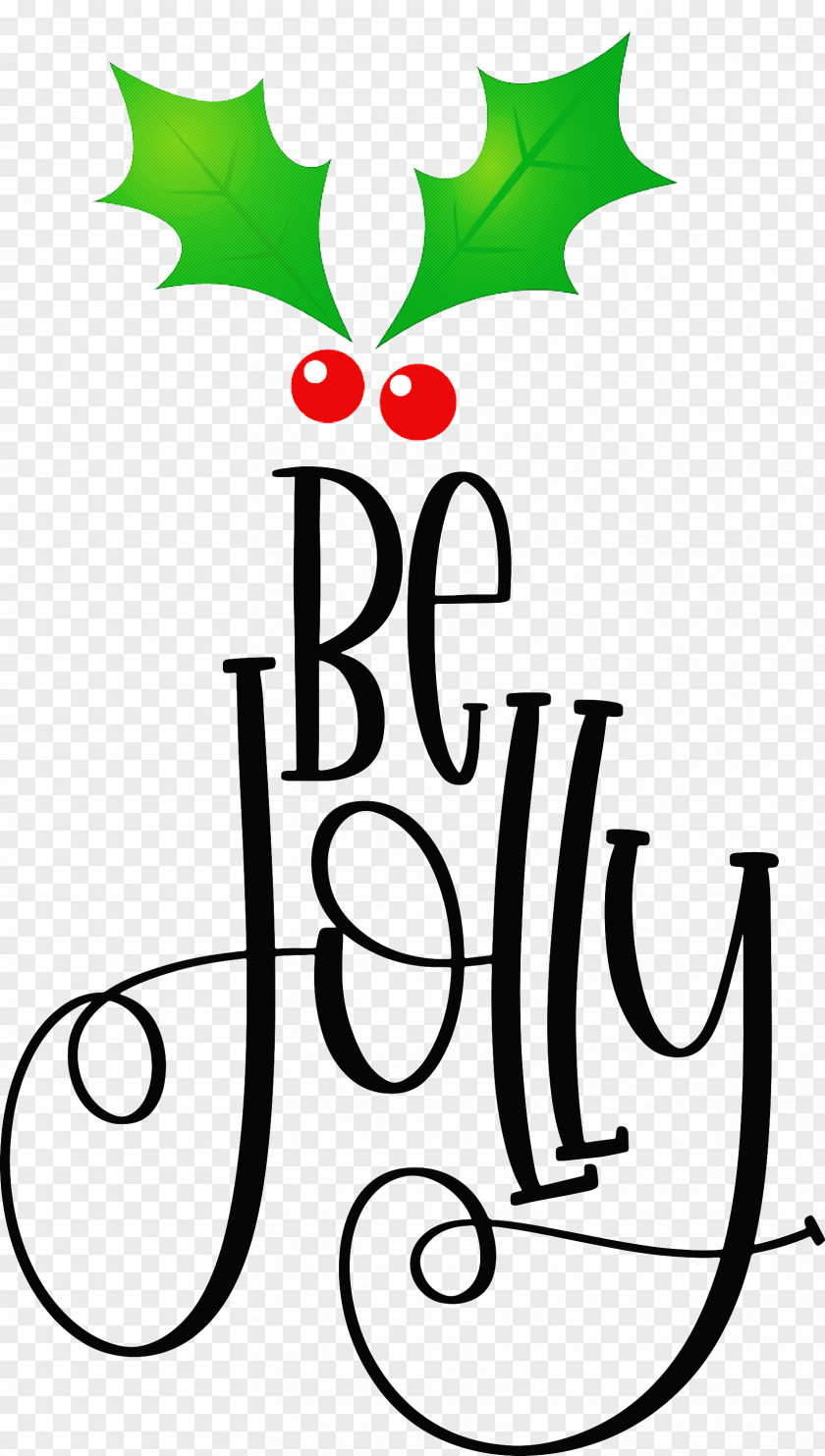 Be Jolly Christmas New Year PNG