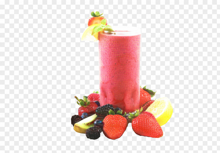 Nonalcoholic Beverage Food Strawberry Cartoon PNG