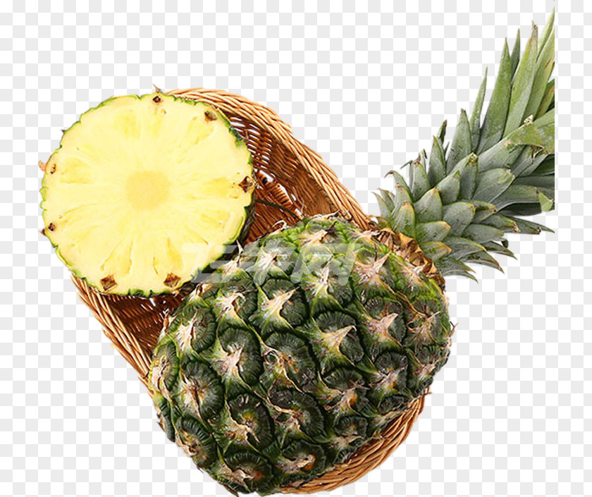 Pineapple Basket Fruit Auglis PNG