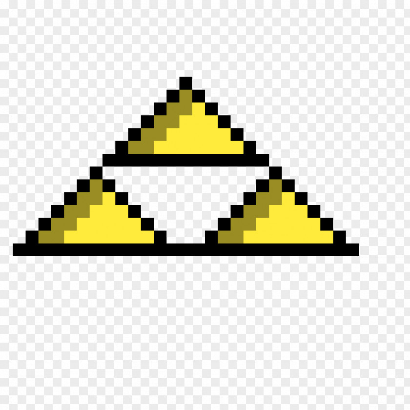 Triforce Mockup Pixel Art Vector Graphics Pixelation PNG