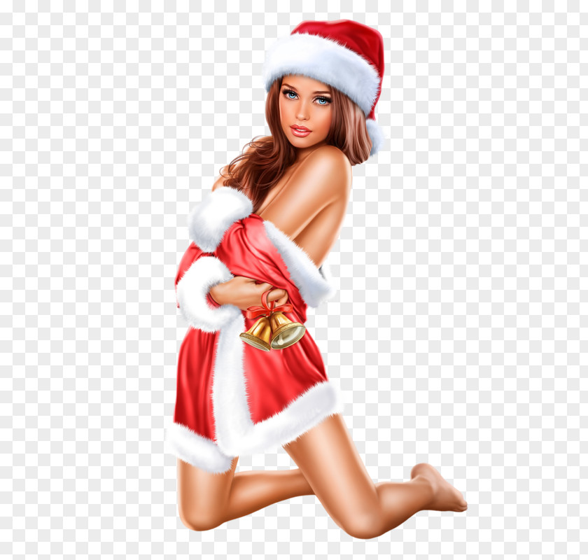 Woman Mrs. Claus PNG