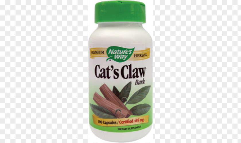Cat Claw Cat's Dietary Supplement Health Capsule PNG