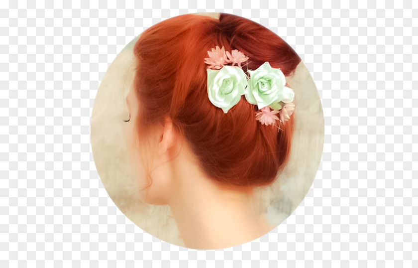 Hair Red Tie Hairstyle Updo PNG