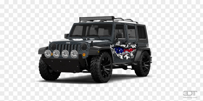 Jeep Wrangler Unlimited Tire Car Wheel PNG