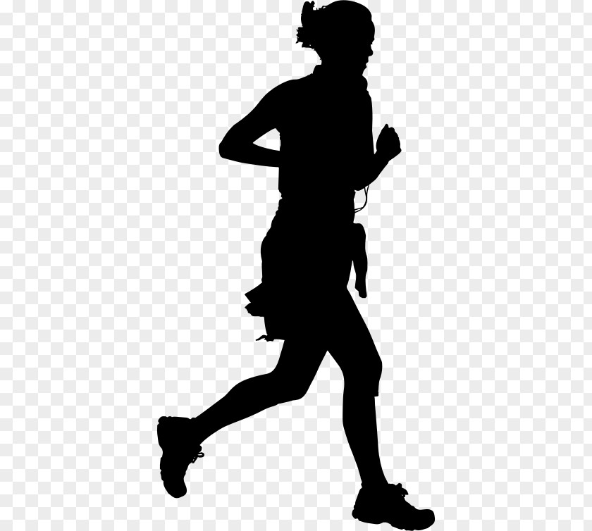 Jogging Silhouette Running Clip Art PNG
