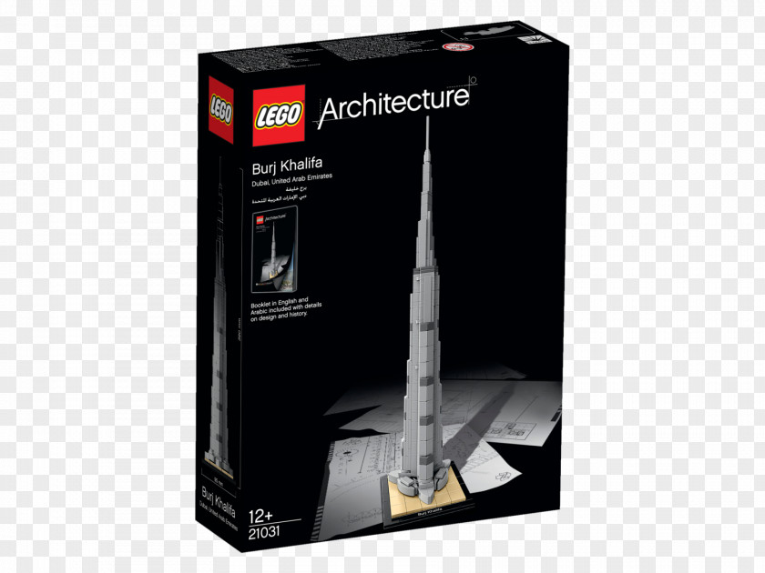 Burj Khalifa Lego Architecture Toy PNG