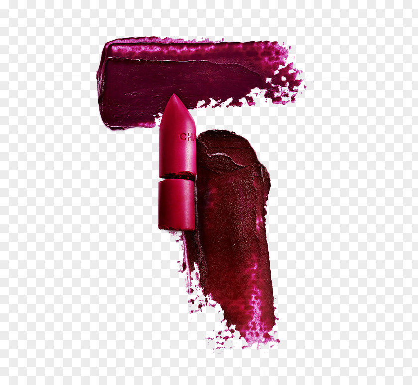 Dark Red Lipstick Sunscreen Cosmetics PNG