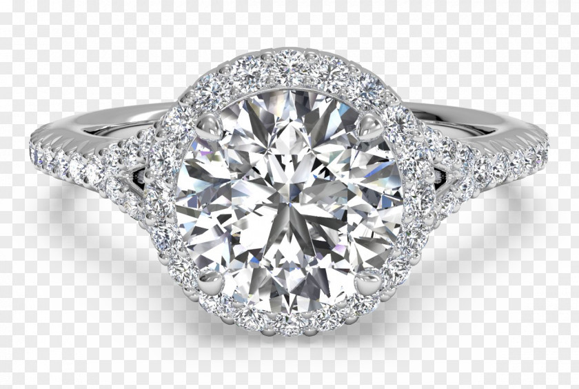 Diamond Shape Engagement Ring Cut Ritani PNG