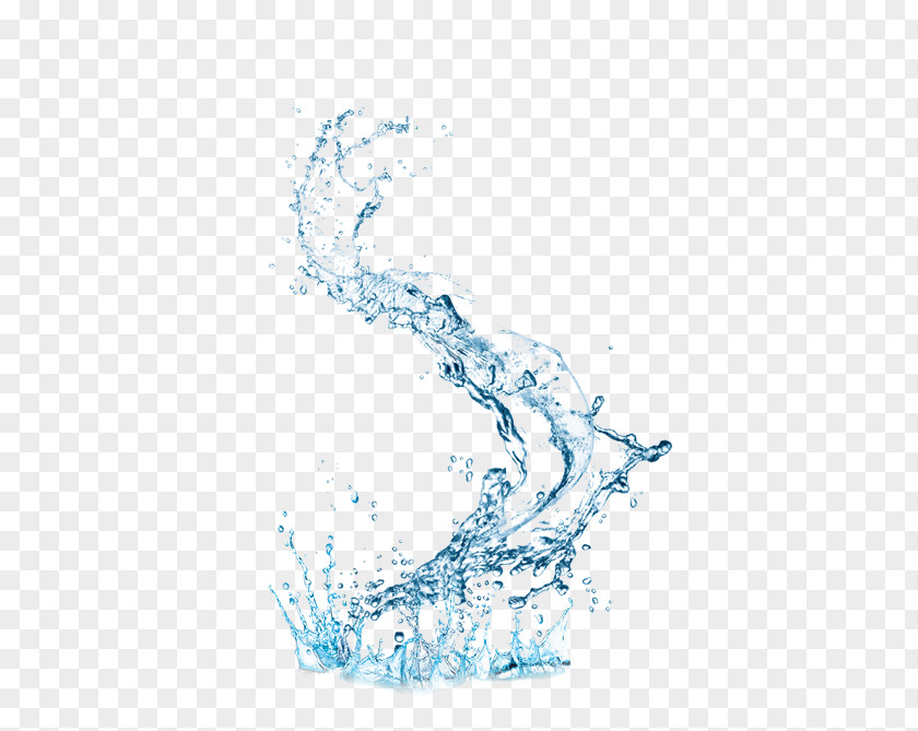 Dynamic Blue Water,Watermark Waterproofing Drop PNG