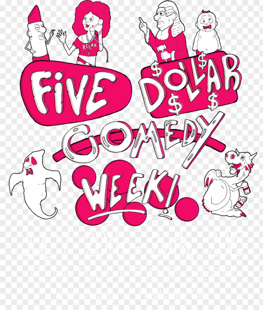 July Event Sticker Pink M Brand Clip Art PNG