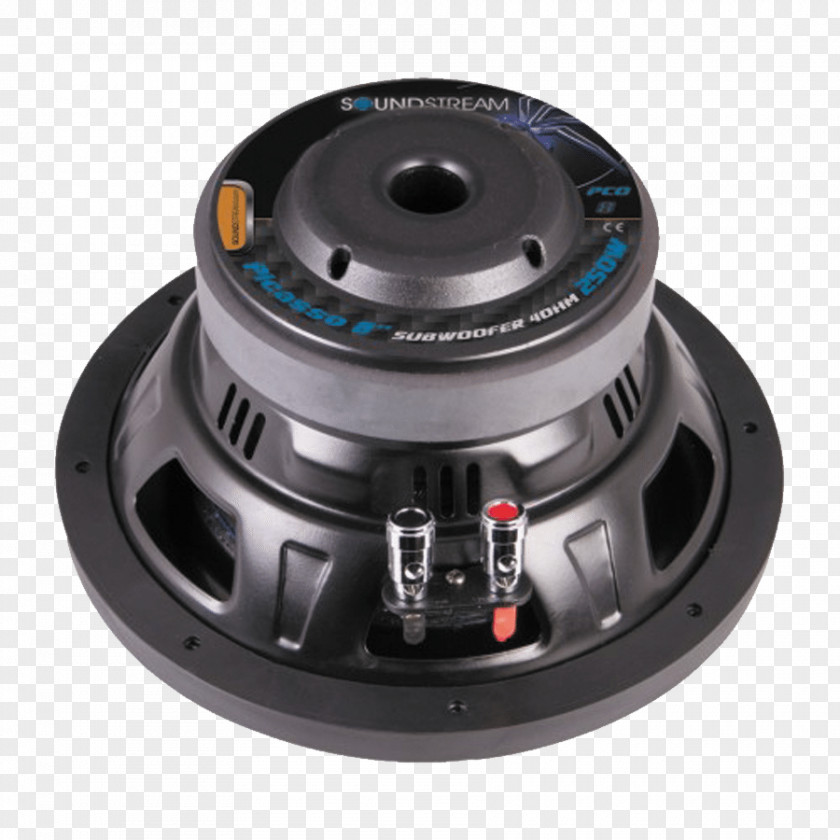 Subwoofer Dust Cap Soundstream Car Ohm PNG