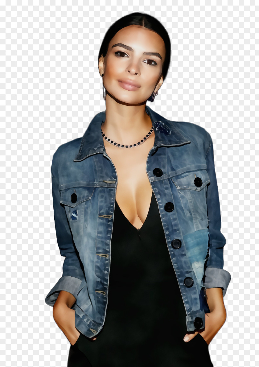 Trousers Gesture Emily Ratajkowski Denim Model Jeans Fashion PNG