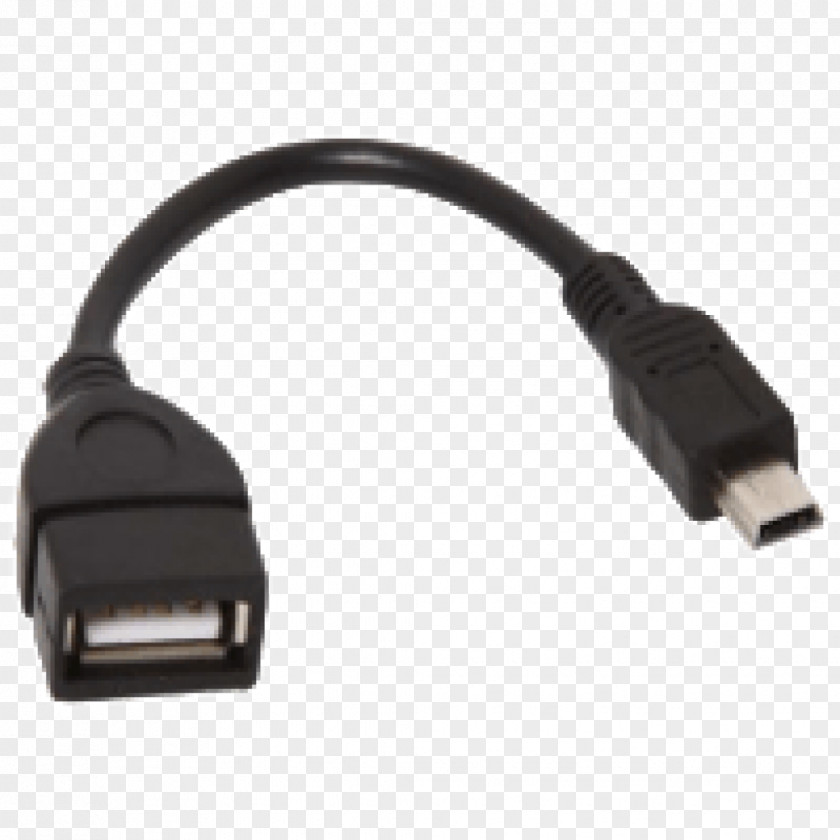 USB HDMI Adapter On-The-Go Mini-USB Electrical Cable PNG