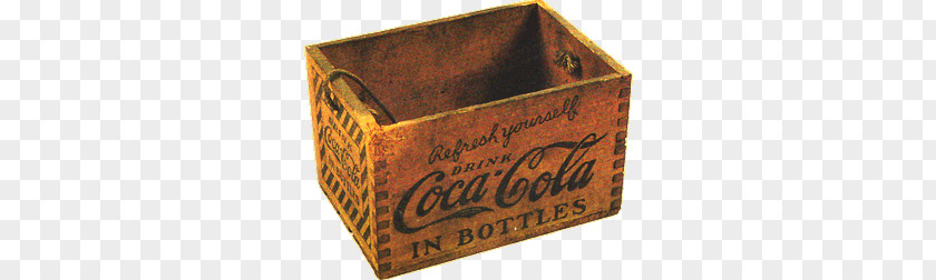 Vintage Coca Cola Crate PNG Crate, brown wooden box clipart PNG