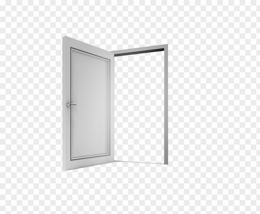 White Open Door Window Angle Bathroom Pattern PNG