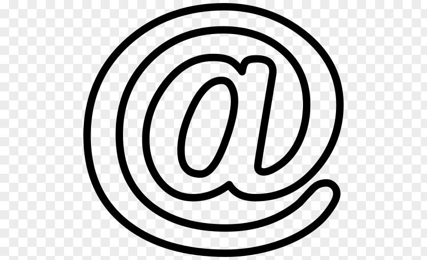 Email At Sign Internet PNG