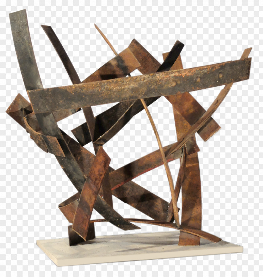 Steele Boisen-Roclore Chantal Table Steel Sculpture PNG
